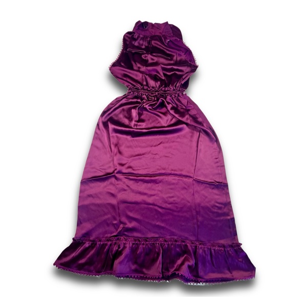 Max Studio | Satin Tie Neck Sleeveless Size M - Picture 8 of 11